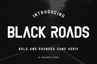 Black Roads Font: Elevating Small Business Branding
