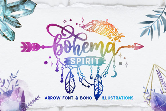 Bohema Spirit Font: Elegant Script for Web Design