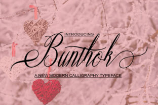 Bunthok Font: Modern Calligraphy Style Guide