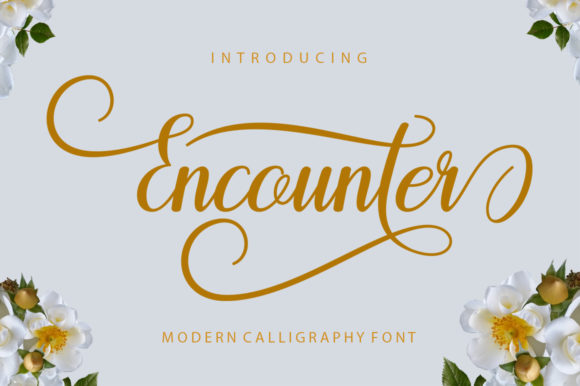 Encounter Font Review: Modern Script for Editorial Design