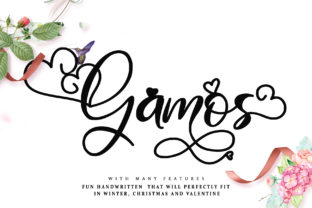 Gamos Font Review: Editorial Elegance for Wedding Design