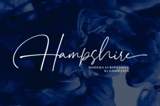 Hampshire Font: Modern Script for Digital Marketing