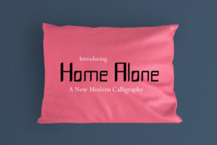 Home Alone Font: Vintage Branding for Modern Cafés
