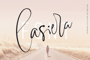 Lasiera Script Font Review for Feminine Editorial Design
