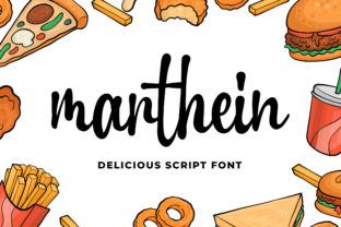 Marthein Font Review: Playful Handwritten Type for Campaigns