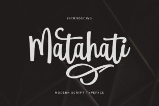Matahati Font: Modern Calligraphy for Emotional Branding
