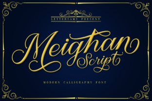 Meighan Script Font for Modern Campaign Visuals