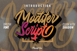 Modster Script Font: Elevating Urban Campaign Visuals