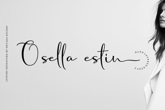 Osella Estin Font Review: Elegant Script for Branding