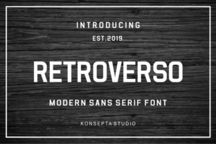 Retroverso Font Review for Digital Campaigns