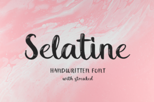 Selatine Font: Authentic Handwritten Style for Small Business Branding