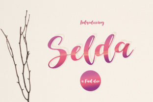 Selda Duo Font Review for Handmade Product Design