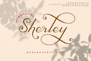 Sherley Font: Bold Script for Handmade Products