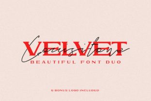 Velvet Lousitone Duo Font for High-Converting Marketing