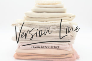Version Line Font Review for Luxury Campaign Design