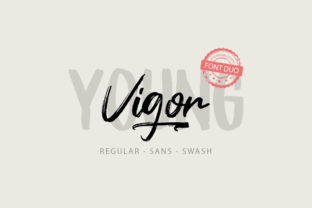 Young Vigor Duo Font Review for Boutique Branding