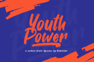 Youth Power Font: Adding Vintage Charm to Brand Identity